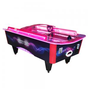 China Coin Operated Air Hockey Table Game Machine For Amusement Park 180W Power wholesale