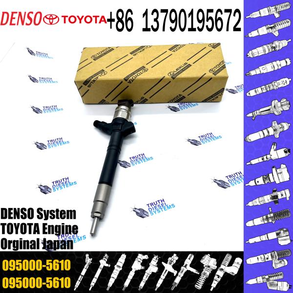 Diesel Fuel Engine Injector 095000-5610 23670-0R010 For Engine High Pressure