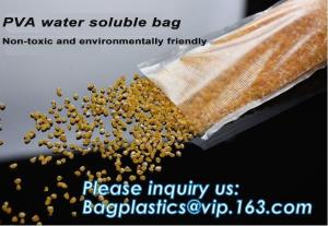 China Dissolvable Biodegradable Laundry Bags Water Soluble Liquid Detergent wholesale