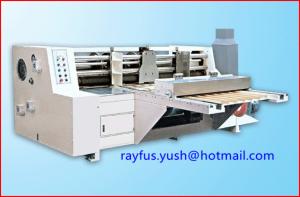 China Rotary Slotting Machine Vacuum Suction Back Kick Feeding Electrical Combined Adjustment wholesale