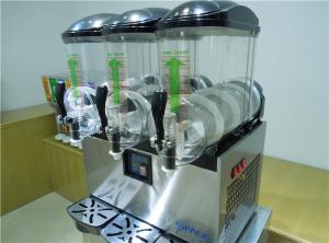 China Magnetic Drive 3 Bowls Frozen Drink Slush Machine For Hotels Or Restaurants wholesale