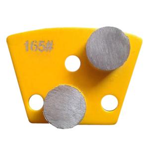 China Golden Concrete Grinding Tools 3 Step Trapezoidal Diamond Floor Tool wholesale