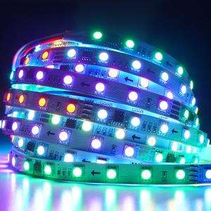 China Energy-Efficient 5050-10-60 Flexible LED Strip Light With Shear Distance Of 1Meter wholesale
