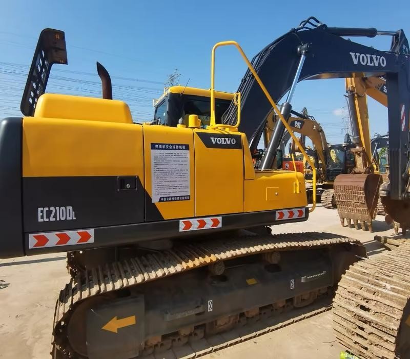 18100kg Low price Second Hand Vollvo EC210D Hydraulic Crawler Excavator with D5E Engine Model