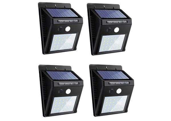 30 Led Solar Powered Yard Lights Outdoor Lighting 120 Degrees Angle Motion