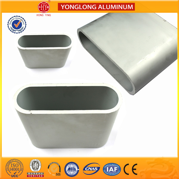 Custom Standard Extruded Aluminum Hollow Profile / Aluminium Door Frame Profile