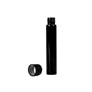 China Matte Black Glass Pre Roll Tube For Cigarettes Childproof Joint Tube wholesale