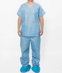 China Customized Disposable Scrub Suits , Medical Uniform Set For Operation Room ODM on sale