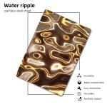 Water Ripple Hammered Color Decorative Stainless Steel Plate 304 Wall Panels For