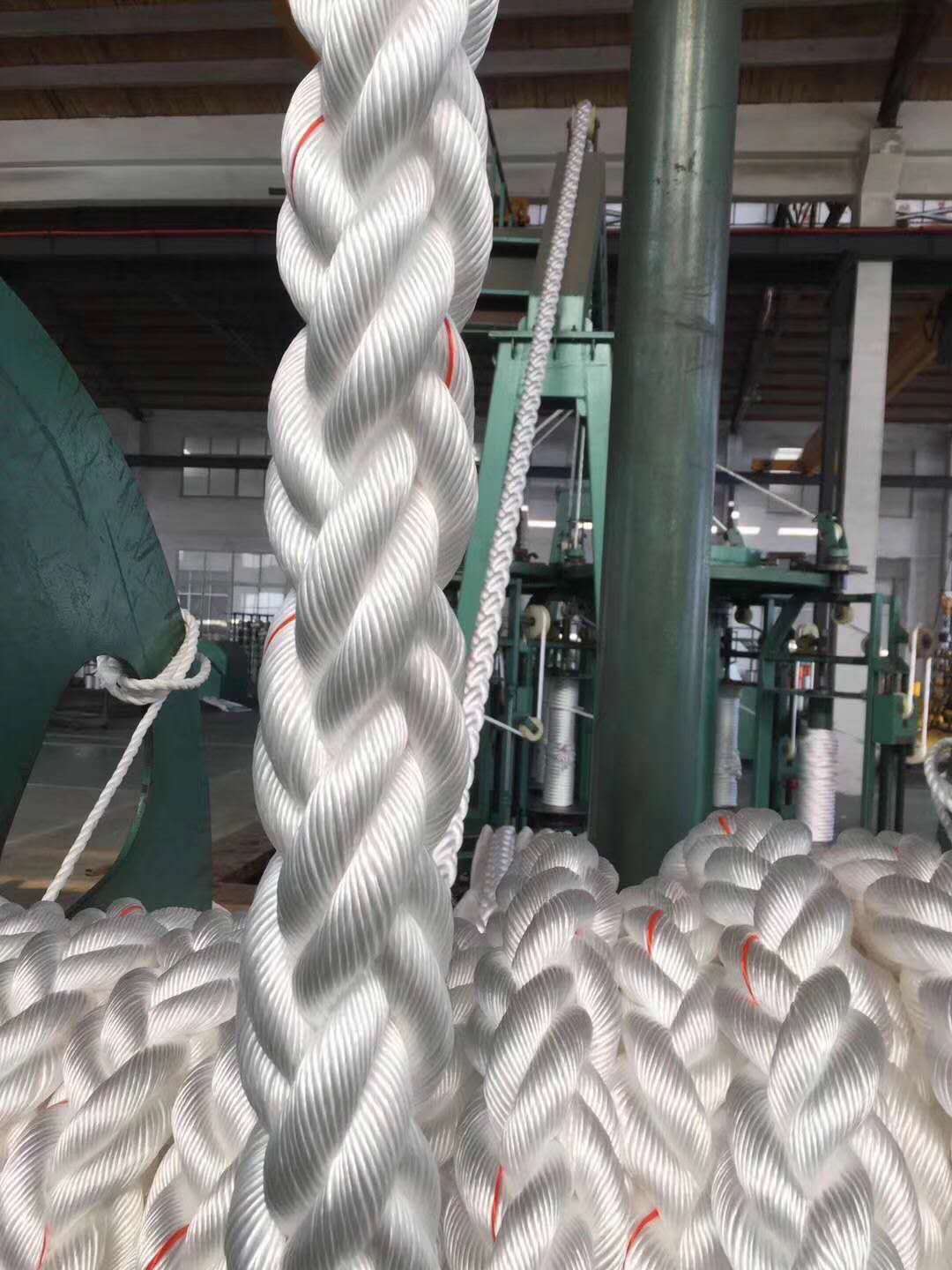 8/12 Strand Polyester Rope Boat Line Marine YLY 75mm for CCS.ABS.LRS.BV.GL.DNV.NK