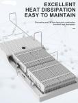Waterproof Group Control Commercial 800W LED Grow Light Full Spectrum