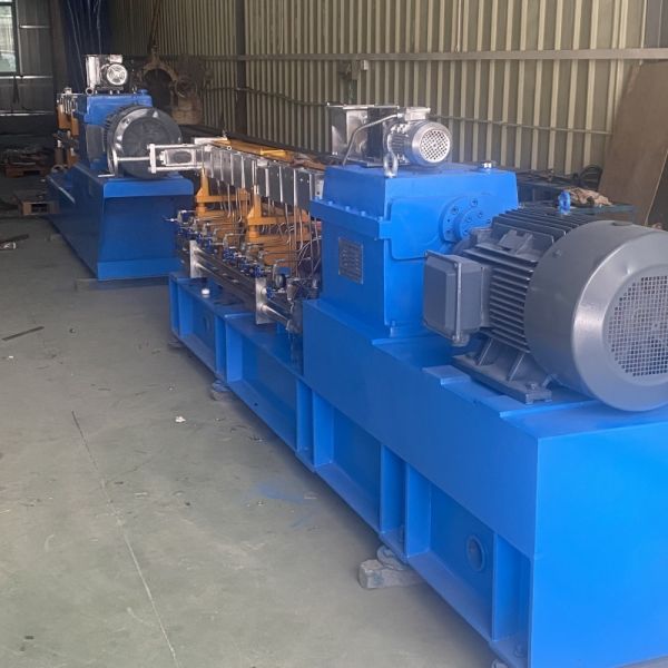 Flame Retardant Engineering Plastic Modification Twin Screw Extruder PC ABS Alloy Pelletizing Equipment
