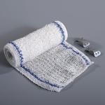Blue Red White Color Line Medical Cotton Crepe Bandage Elastic Crepe Bandage