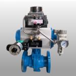 Flow Control Pneumatic WCB Ball Valve Air Pneumatic Actuator Control Ball Valve