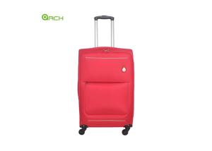 China 600D Polyester Trolley Case Soft Sided Luggage with Spinner Wheels wholesale