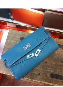 China OEM high quality jeans blue women soft calfskin brand name purse designer purse passport wallet card wallets LR-W02-23 wholesale