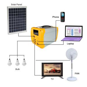 China RoHS 100W Solar Energy Home Systems 36000mAh Off Grid Power Supply Systems wholesale