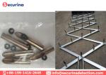 Folded Up Tyre Killer Spike Barrier Die Castings Scleroid Zinc Alloy For Vehicle