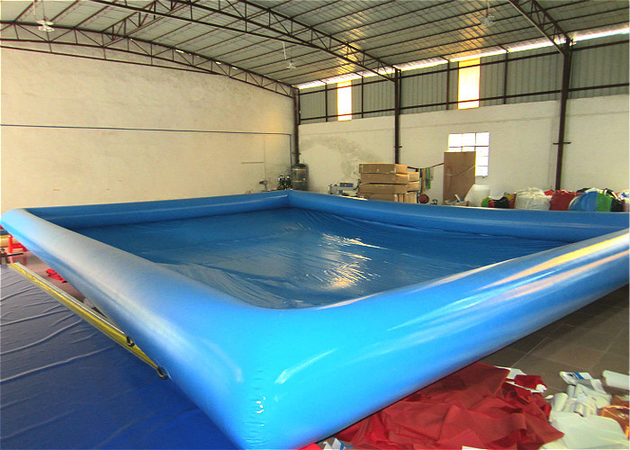 Kindergarten Baby Inflatable Water Games Big Inflatable Swimming Pool 10 X 8m