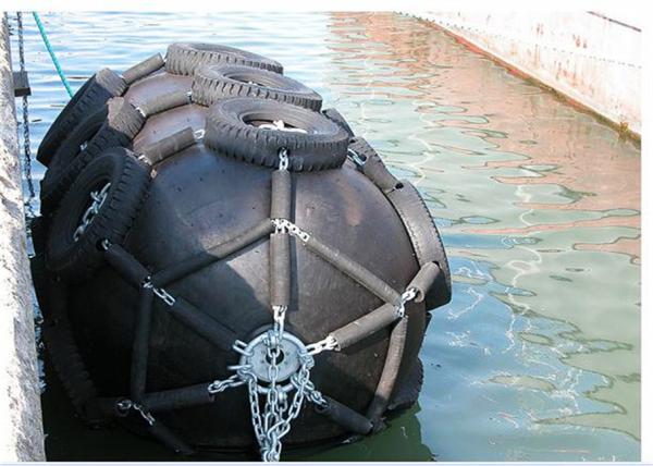 Yokohama Type Dock Floating STS Pneumatic Rubber Sling Fenders