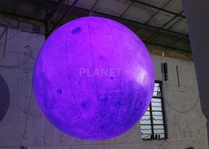 China Party Inflatable Lighting Decoration , Inflatable Moon Balloon OEM Available wholesale