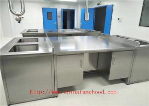 China Customized Made Derectely  Original Color Laboratory Workbench Stainless Steel Lab Furniture Manufacturer wholesale