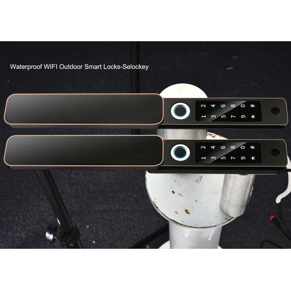 Waterproof APP Aluminum Door Keyless Fingerprint Locks
