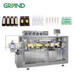 Olive Oil Plastic Ampoule Filling And Sealing Machine / Automatic Liquid Filling
