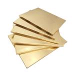 Polished Brass Sheet Plate 2500mm Width SGS ISO certification