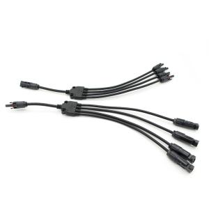 China Waterproof IP67 Snap In PV Connectors Cable Female And Male wholesale