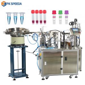 China Compact 3-10ml Prp Plastic Test Tube Filling and Sealing Machine for Small Samples on sale