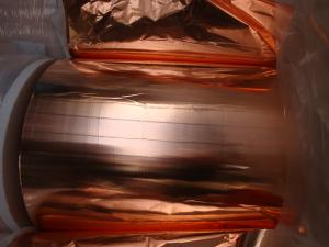 China Transmission Device / Water Heater Rolled Copper Foil Insulated Soft Hardness wholesale