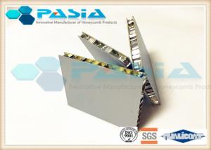 China Non Combustible Stainless Steel Honeycomb Panels Folded Edge Exhibition Booth Use wholesale