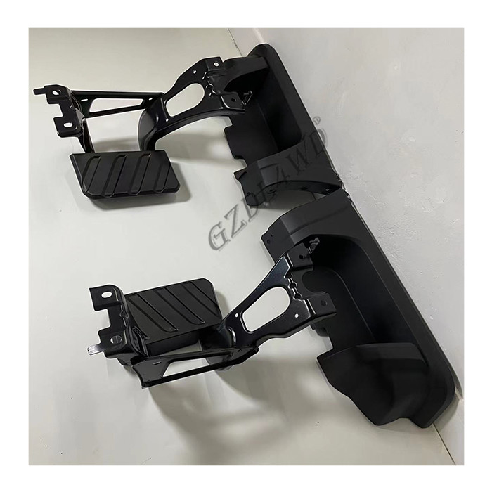 GZDL4WD Rear Side Bar Pedal Door Bed Side Step For Ranger T9 2023 Running Board Bumper Step
