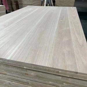 China Modern Design Paulownia Straight Panels for Home Office Furniture and Decorative Boards wholesale
