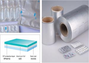 China OP AL VC Aluminum Lidding Foil Blister Aluminum Foil for Heat Sealing wholesale