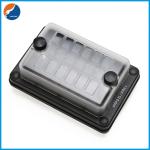Ship Boat Yacht 1 Input 12 Output 6.3mm Terminal Plastic Waterproof Fuse Holder
