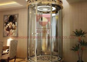 China 2000KG Villa Round Vvvf Control Panoramic Elevator For Observation wholesale