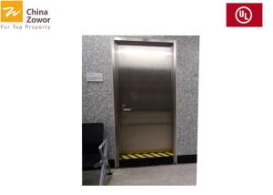 China Single Swing FD30 Fire Door With Glass For Commercial Buildings/ Powder Coated Finish/Half Hour Fire Door wholesale