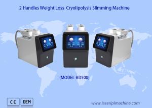 China 360 Degree 2 Handles Cryolipolysis Slimming Machine Portable Weight Loss wholesale