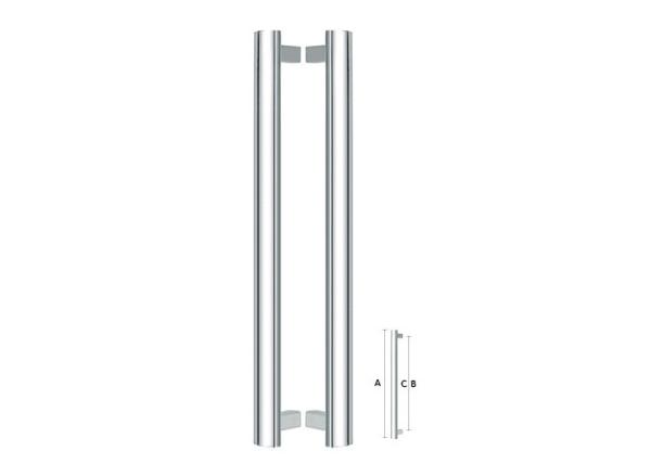 High Density Sliding Patio Door Handles Brushed Nickel Innovative Design