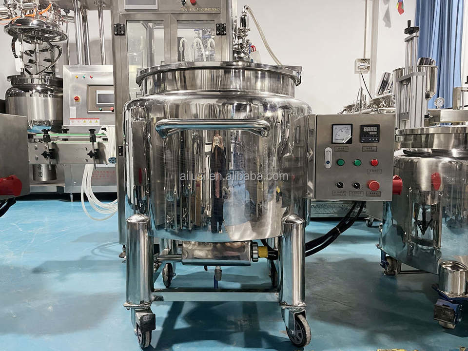 Heat Preservation Liquid Chemical Storage Tank Water Storage Tanks 316L Stainless Steel Tank for Cosmetic