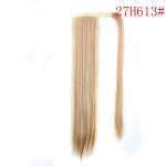 Easy Maintenance Human Hair Extensions Long Human Hair Velcro Ponytail