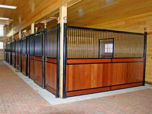 China Free Standing Horse Stable Partitions , Equine Boarding Facilities For Equestrian Center wholesale