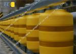 Highway Safety Barrier Crash Rolling Guardrail EVA Roller Barrier 0.7m