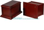 Cherry Solid Wooden Urns For Adult Male, Cremation Urns Eco-Friendly Wooden