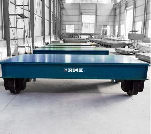 China Indoor Outdoor Battery Transfer Cart On Rails Large Table 2T - 500T Load Capacity wholesale