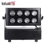 Battery Powered 8x15w Rgbw 4in1 Waterproof Led Wireless City Color Wall Washer