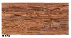 China Wood 3D Durable Flexible Wall Tiles Outdoor Brown Color Stone Sands Material wholesale