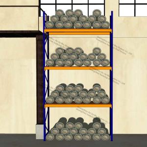 China 1500kg Beam Racking 40mm Warehouse Shelving System Cold Rolled Steel wholesale